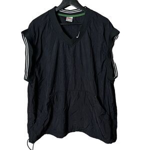 VTG Nike White Tag Nylon Vest Side Swoosh